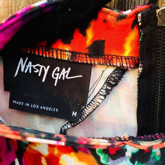 Nasty Gal High Neck BodyCon Dress - Picture 2 of 4